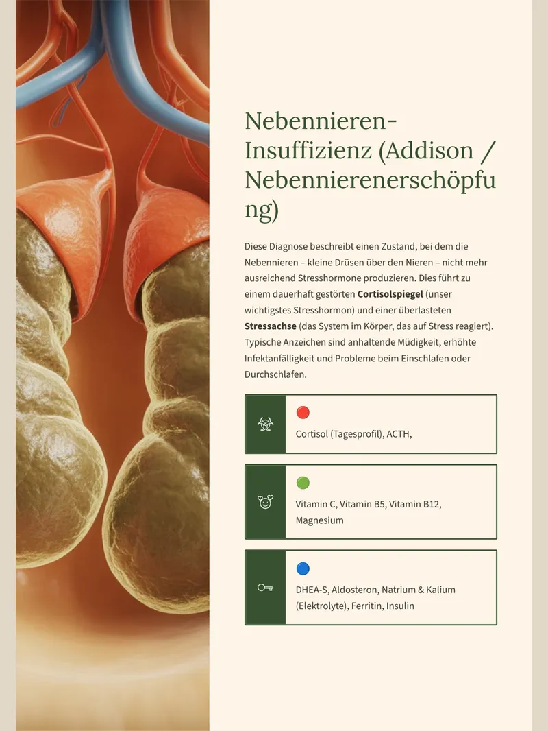 Blutwerte Guide — Beispielseite